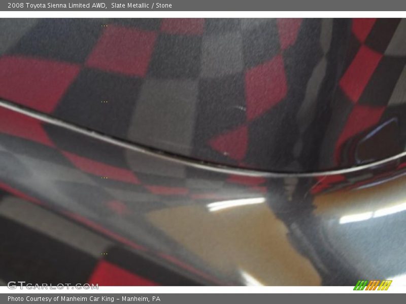 Slate Metallic / Stone 2008 Toyota Sienna Limited AWD
