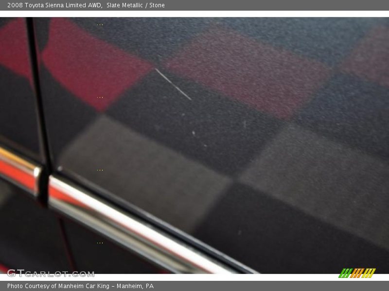 Slate Metallic / Stone 2008 Toyota Sienna Limited AWD