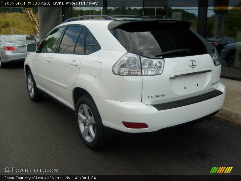 Crystal White Pearl / Ivory 2006 Lexus RX 330 AWD