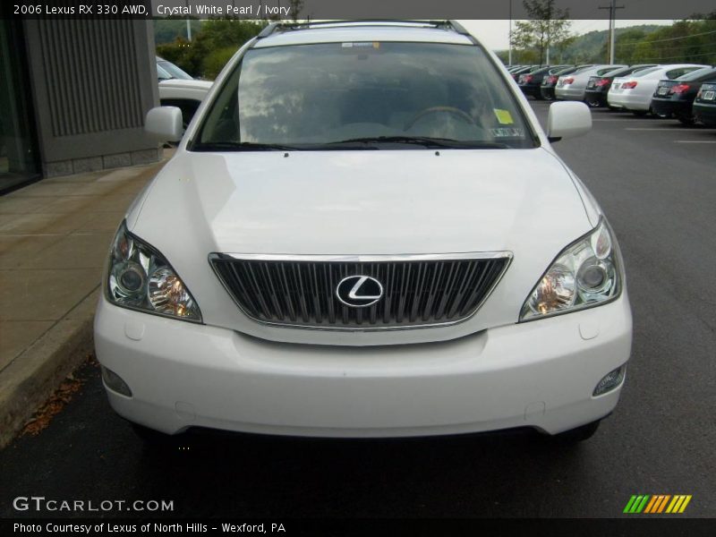 Crystal White Pearl / Ivory 2006 Lexus RX 330 AWD