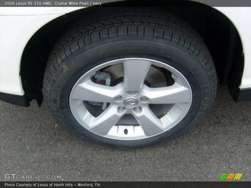 Crystal White Pearl / Ivory 2006 Lexus RX 330 AWD