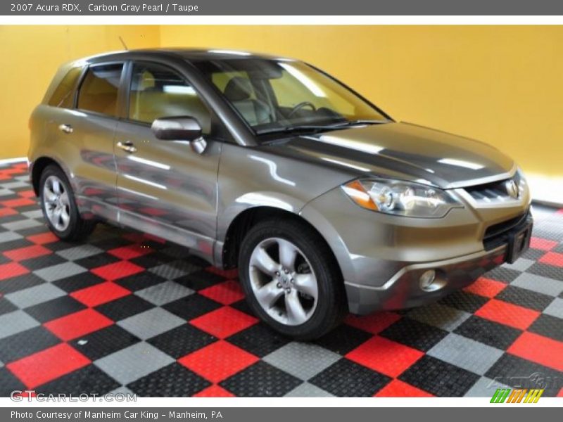 Carbon Gray Pearl / Taupe 2007 Acura RDX