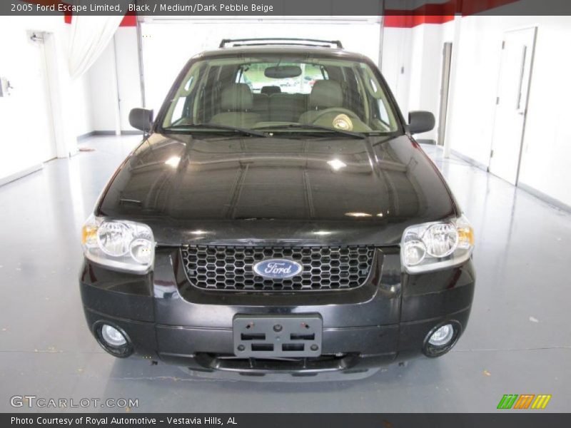 Black / Medium/Dark Pebble Beige 2005 Ford Escape Limited