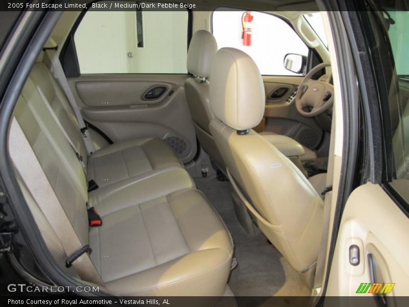 Black / Medium/Dark Pebble Beige 2005 Ford Escape Limited