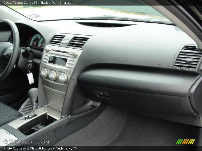 Black / Dark Charcoal 2011 Toyota Camry SE