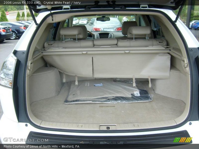 Crystal White Pearl / Ivory 2006 Lexus RX 330 AWD