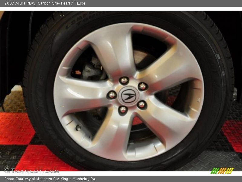 Carbon Gray Pearl / Taupe 2007 Acura RDX