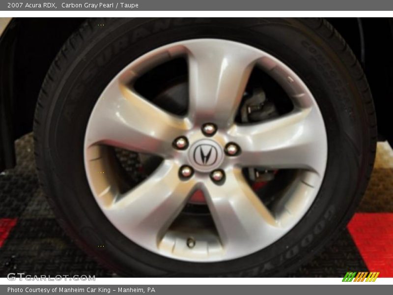Carbon Gray Pearl / Taupe 2007 Acura RDX