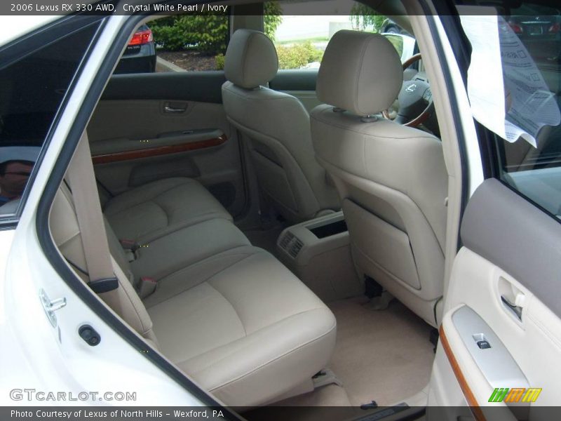 Crystal White Pearl / Ivory 2006 Lexus RX 330 AWD