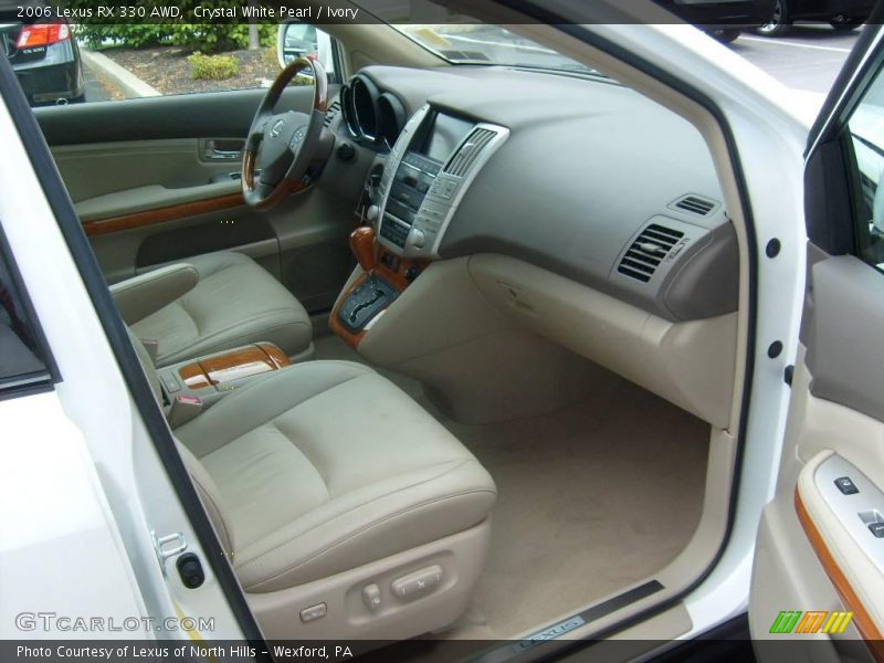 Crystal White Pearl / Ivory 2006 Lexus RX 330 AWD