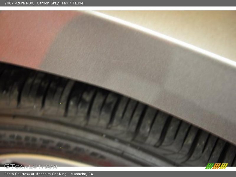 Carbon Gray Pearl / Taupe 2007 Acura RDX