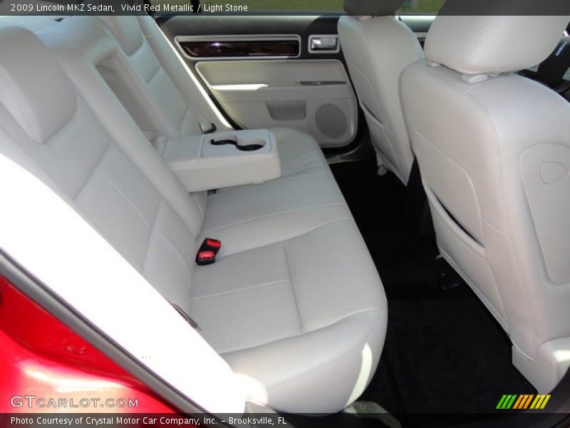Vivid Red Metallic / Light Stone 2009 Lincoln MKZ Sedan