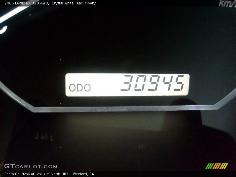 Crystal White Pearl / Ivory 2006 Lexus RX 330 AWD