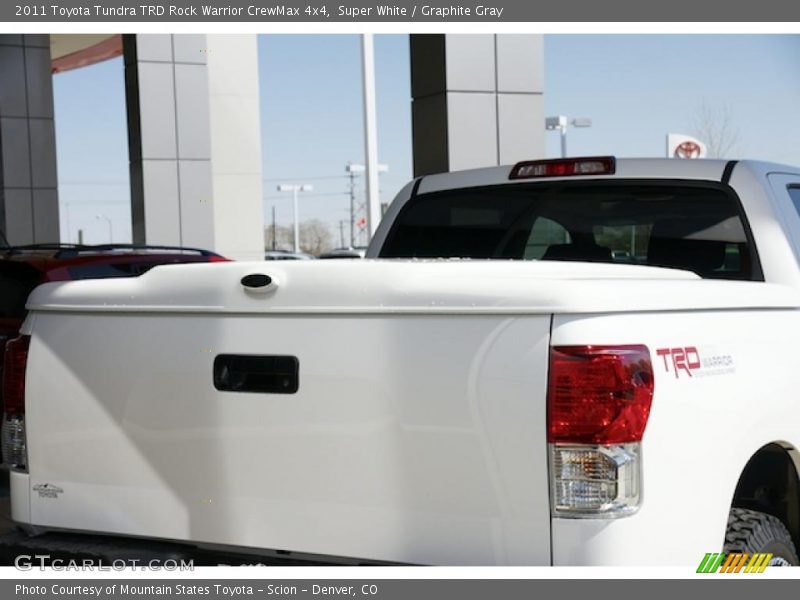 Super White / Graphite Gray 2011 Toyota Tundra TRD Rock Warrior CrewMax 4x4