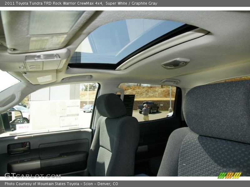Super White / Graphite Gray 2011 Toyota Tundra TRD Rock Warrior CrewMax 4x4