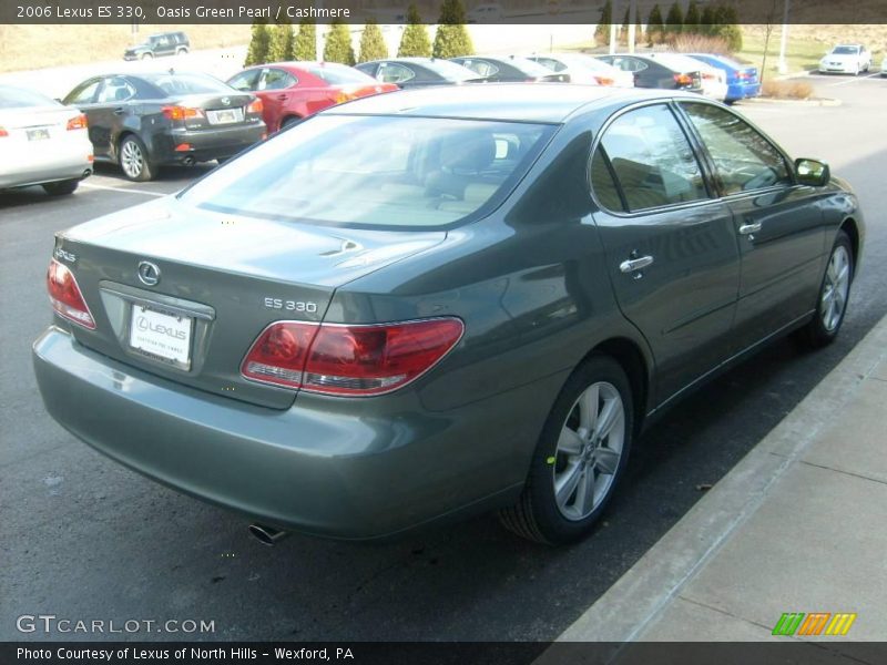 Oasis Green Pearl / Cashmere 2006 Lexus ES 330