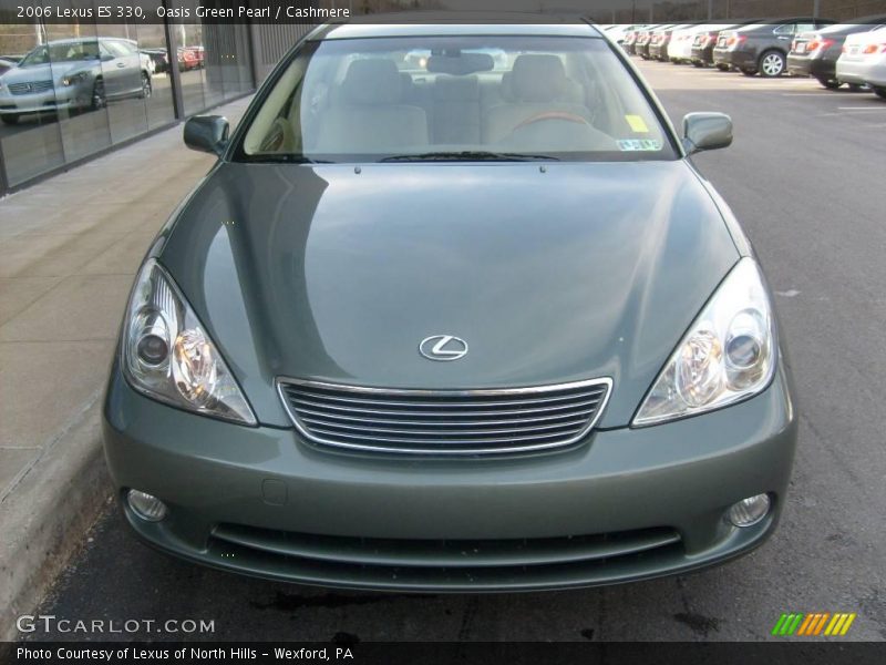 Oasis Green Pearl / Cashmere 2006 Lexus ES 330