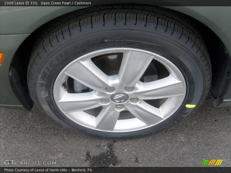 Oasis Green Pearl / Cashmere 2006 Lexus ES 330