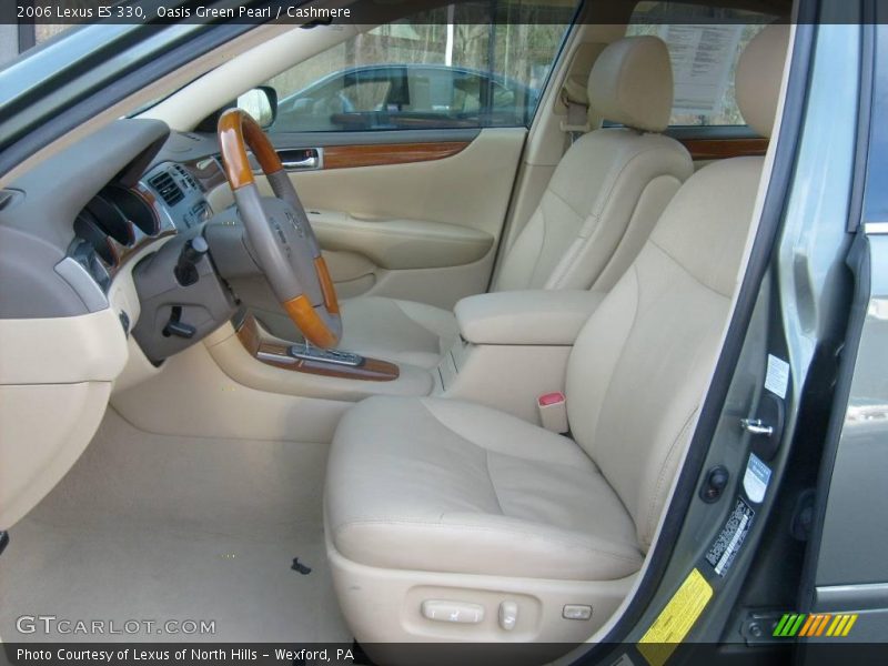 Oasis Green Pearl / Cashmere 2006 Lexus ES 330