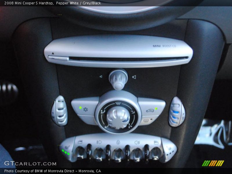 Pepper White / Grey/Black 2008 Mini Cooper S Hardtop