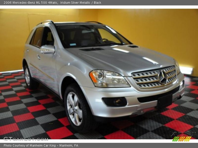 Iridium Silver Metallic / Black 2006 Mercedes-Benz ML 500 4Matic