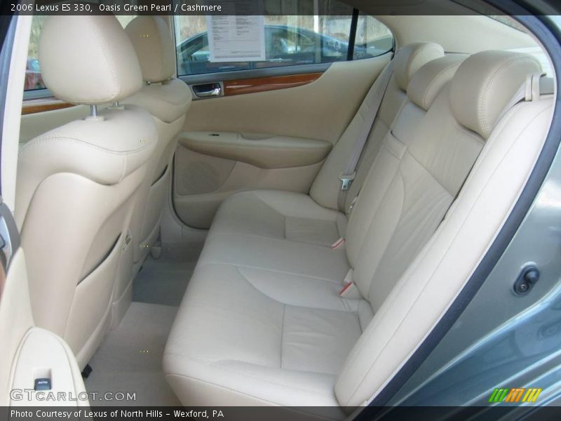 Oasis Green Pearl / Cashmere 2006 Lexus ES 330