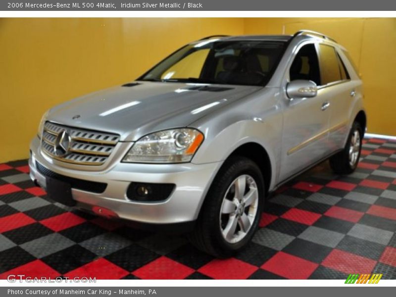 Iridium Silver Metallic / Black 2006 Mercedes-Benz ML 500 4Matic