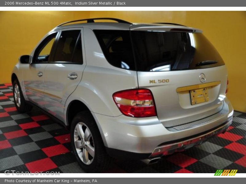 Iridium Silver Metallic / Black 2006 Mercedes-Benz ML 500 4Matic