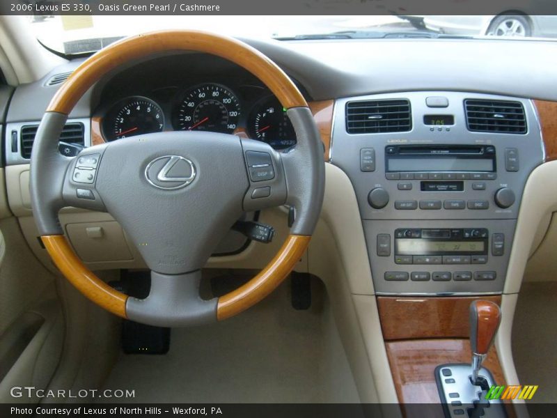 Oasis Green Pearl / Cashmere 2006 Lexus ES 330