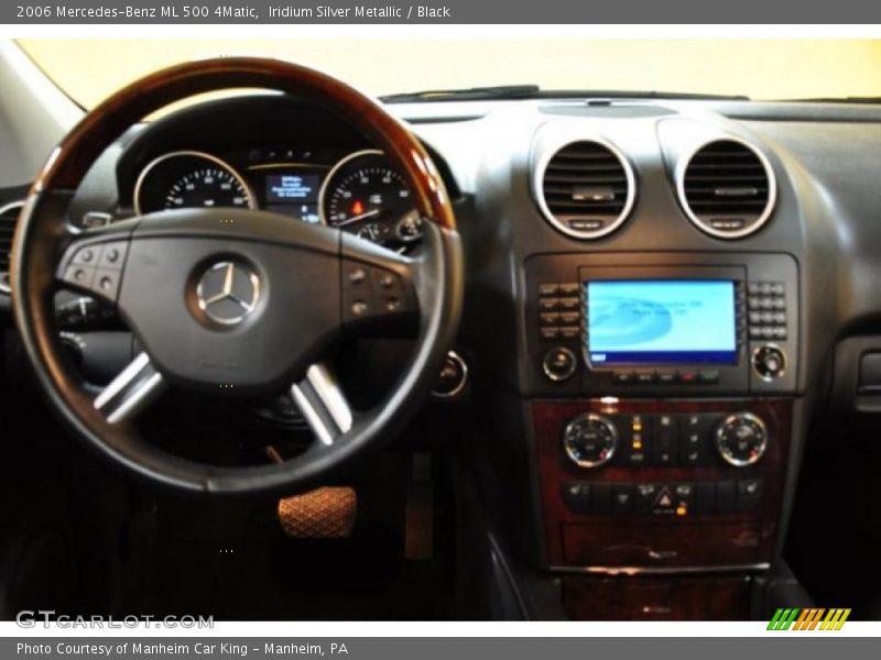 Iridium Silver Metallic / Black 2006 Mercedes-Benz ML 500 4Matic
