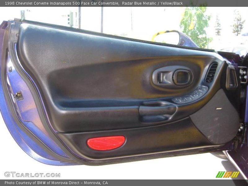 Door Panel of 1998 Corvette Indianapolis 500 Pace Car Convertible