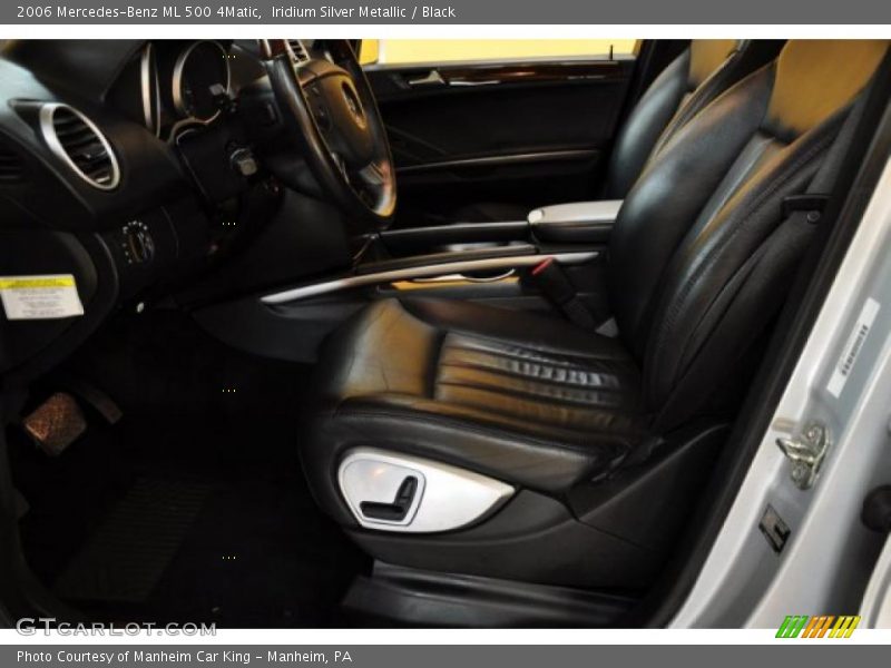 Iridium Silver Metallic / Black 2006 Mercedes-Benz ML 500 4Matic