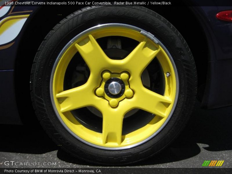  1998 Corvette Indianapolis 500 Pace Car Convertible Wheel
