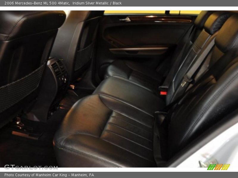 Iridium Silver Metallic / Black 2006 Mercedes-Benz ML 500 4Matic