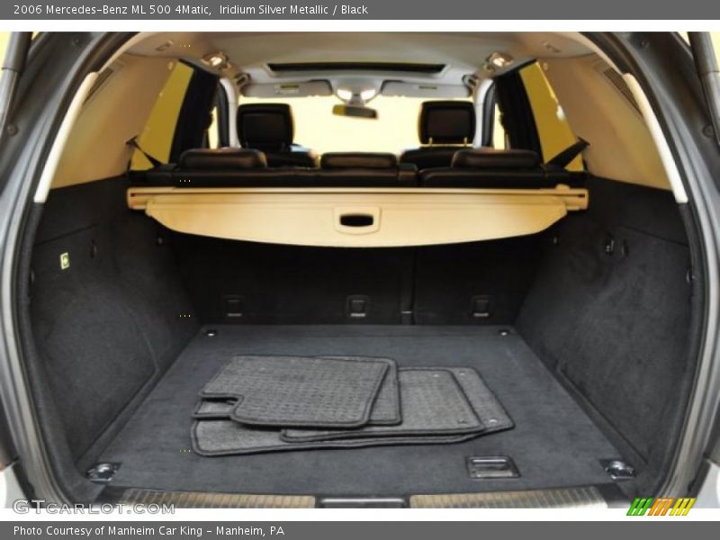 Iridium Silver Metallic / Black 2006 Mercedes-Benz ML 500 4Matic