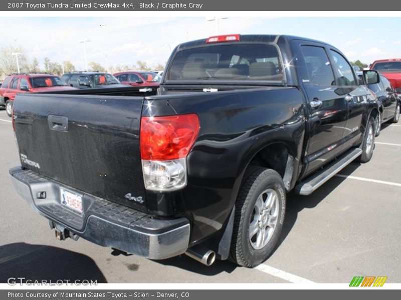 Black / Graphite Gray 2007 Toyota Tundra Limited CrewMax 4x4