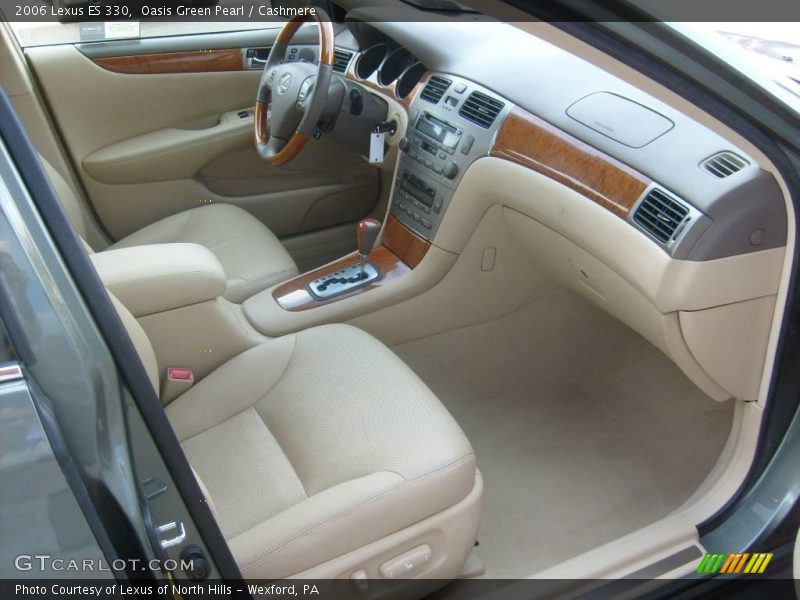 Oasis Green Pearl / Cashmere 2006 Lexus ES 330