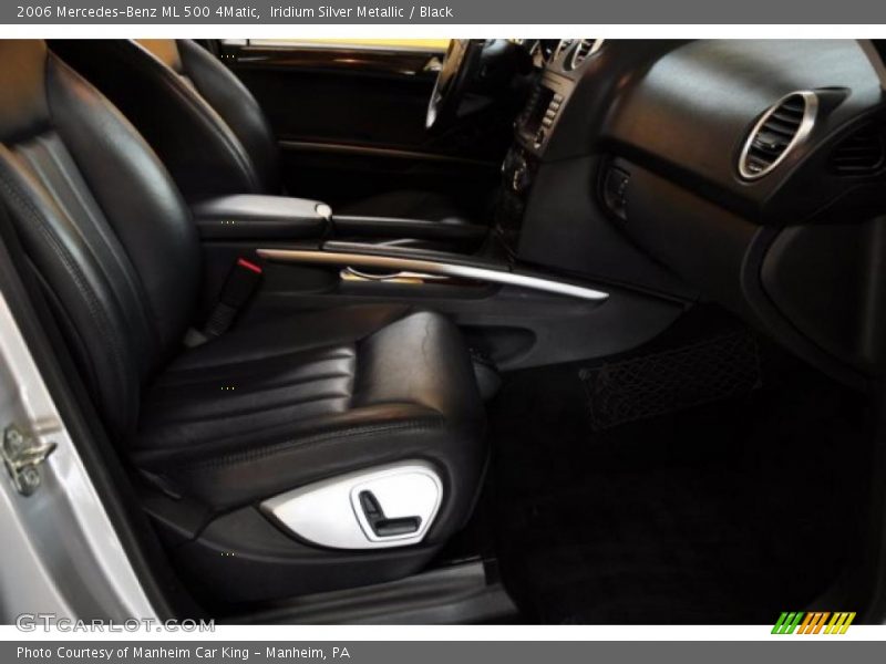 Iridium Silver Metallic / Black 2006 Mercedes-Benz ML 500 4Matic