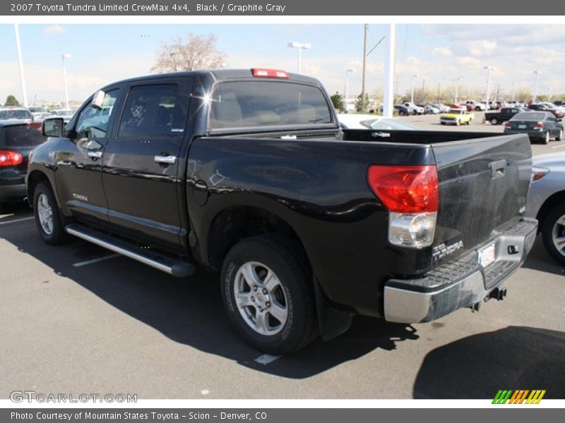 Black / Graphite Gray 2007 Toyota Tundra Limited CrewMax 4x4