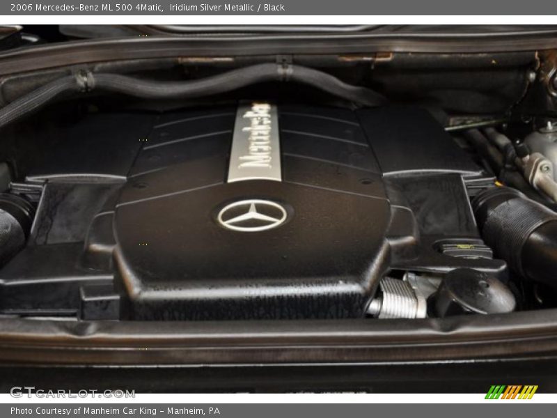 Iridium Silver Metallic / Black 2006 Mercedes-Benz ML 500 4Matic