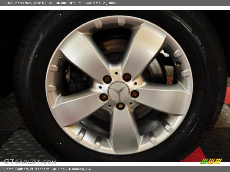Iridium Silver Metallic / Black 2006 Mercedes-Benz ML 500 4Matic