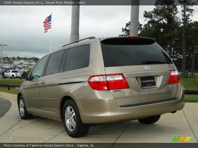 Desert Rock Metallic / Ivory 2005 Honda Odyssey EX-L