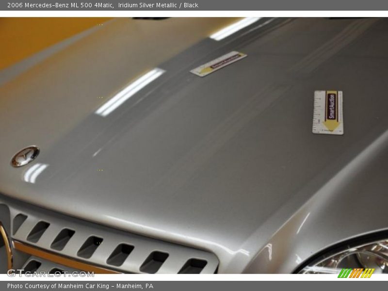 Iridium Silver Metallic / Black 2006 Mercedes-Benz ML 500 4Matic