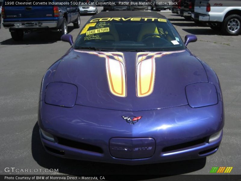  1998 Corvette Indianapolis 500 Pace Car Convertible Radar Blue Metallic