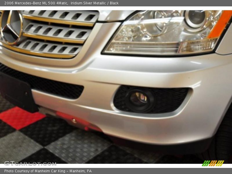 Iridium Silver Metallic / Black 2006 Mercedes-Benz ML 500 4Matic