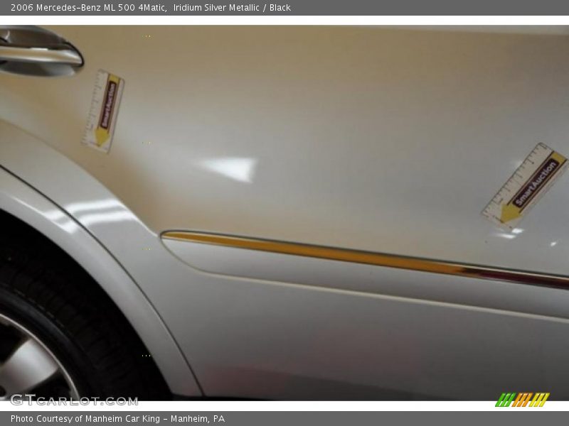 Iridium Silver Metallic / Black 2006 Mercedes-Benz ML 500 4Matic