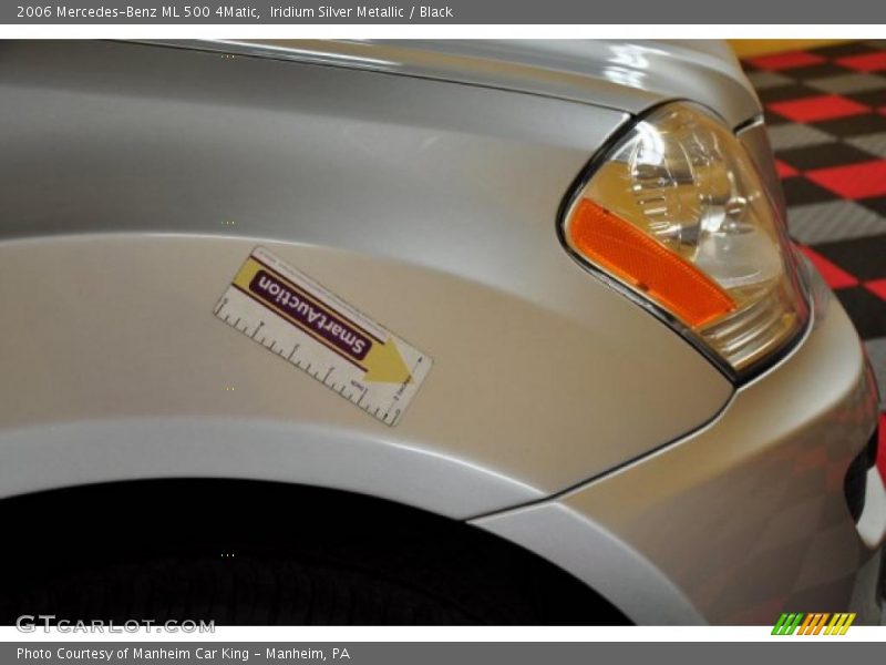 Iridium Silver Metallic / Black 2006 Mercedes-Benz ML 500 4Matic