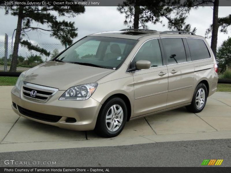 Desert Rock Metallic / Ivory 2005 Honda Odyssey EX-L