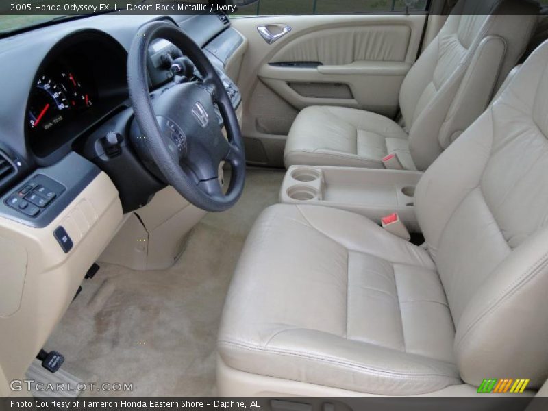 Desert Rock Metallic / Ivory 2005 Honda Odyssey EX-L