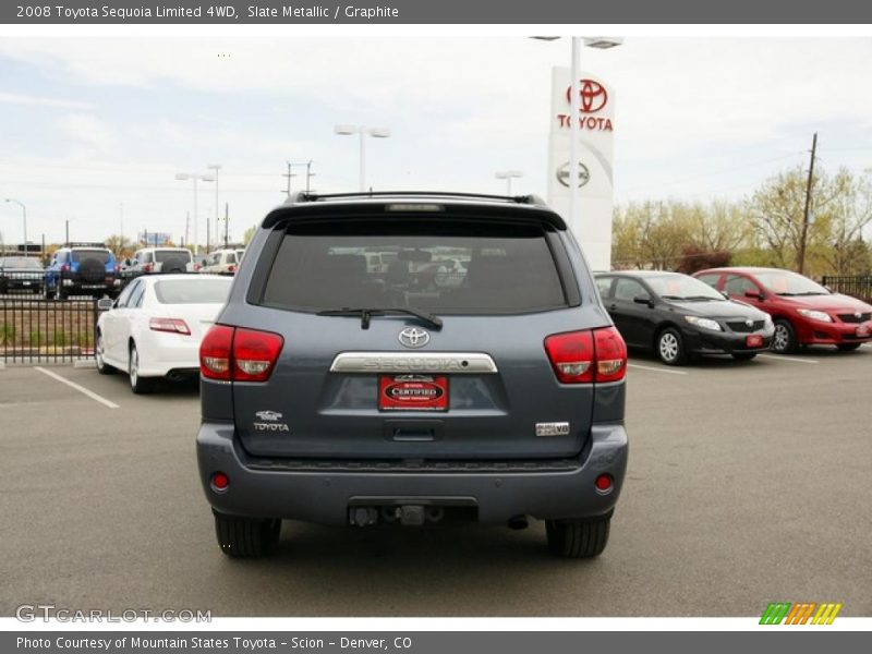 Slate Metallic / Graphite 2008 Toyota Sequoia Limited 4WD